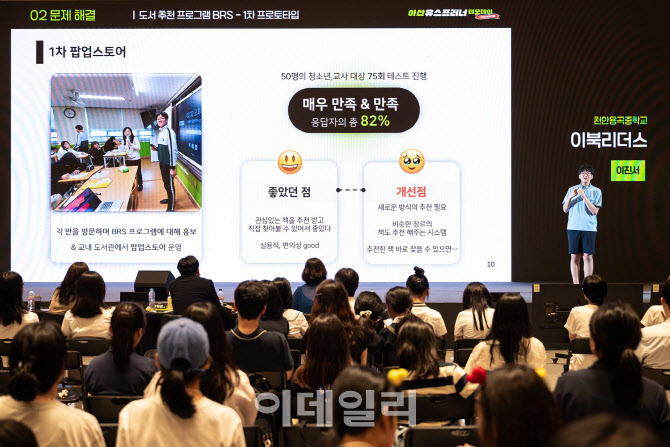 [포토]아산나눔재단, 2025 아산 유스프러너 데모데이 '피칭 세션'