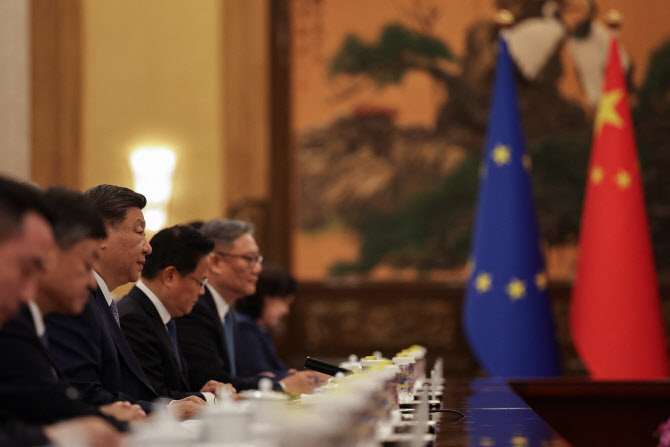 [속보]시진핑 "중국과 EU, 근본적인 이해 충돌 없다”