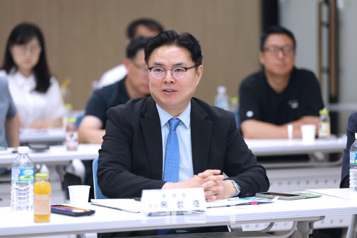 [포토]목성호 특허청 차장, AI 활용 특허 빅데이터 설명회 참석