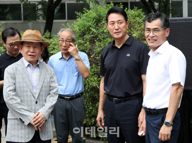 [포토] 오세훈, "목동 재건축 속도내겠다"