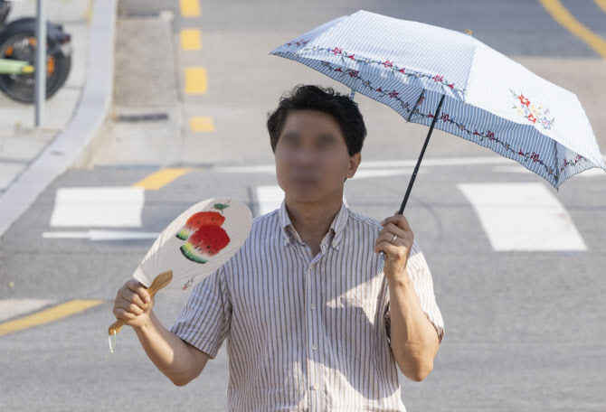 삼복 중 최고 더위 '중복'  전국 폭염…낮 최고 37도