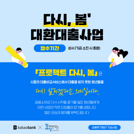 사회연대은행, 고금리 청년 위한 '최대 연 1%' 대출 지원