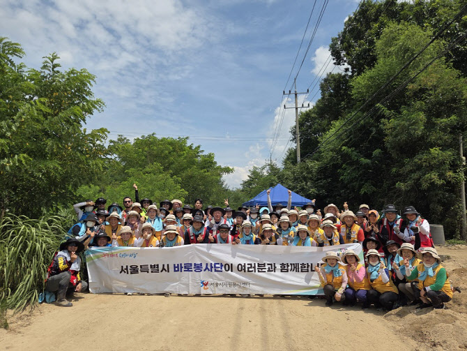 서울시, 가평 수해 피해지역 재난대응 바로봉사단 파견