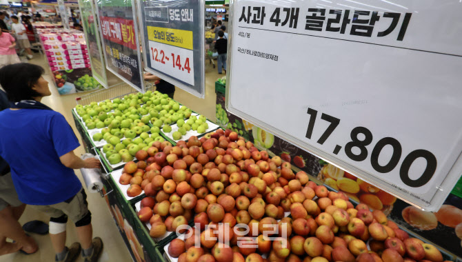 [포토]폭염발 물가급등 현실로