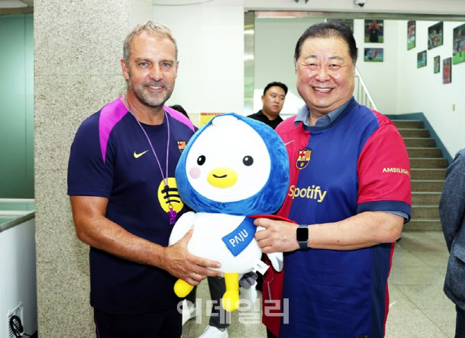 세계 축구 명문 FC바르셀로나도 파주FC K리그2 진출 응원?