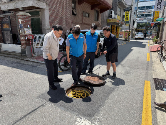서울시 행정2부시장, 집중호우 앞두고 침수취약지역 현장점검