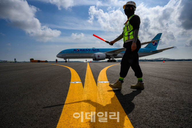 [포토]인천국제공항 제2활주로 사용성 및 안전성 점검