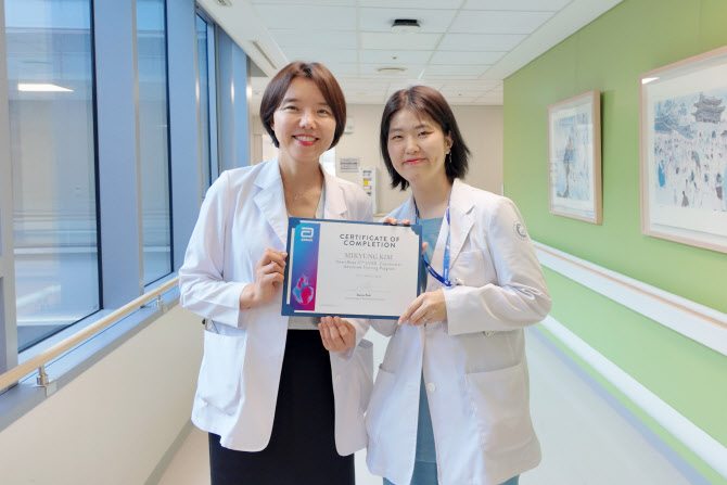 인천세종병원 김미경 간호사, 심실보조장치 삽입술 국제 전문가 인정
