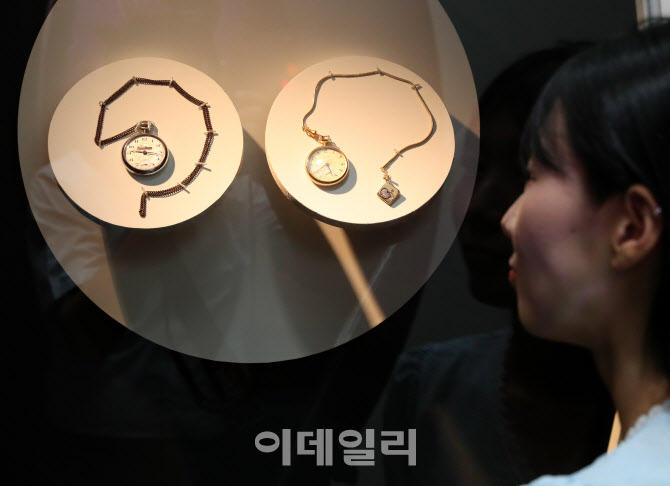 [포토] 윤봉길(좌) 김구 회중시계