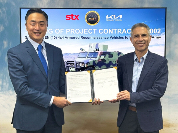 STX, 페루 방산기업과 소형전술차량 공급 계약