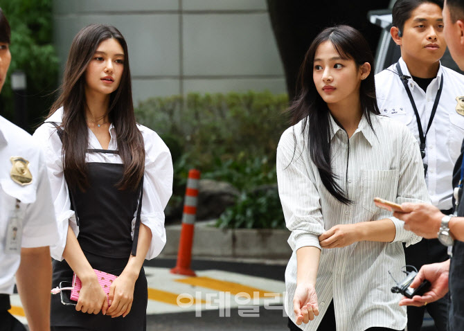 [속보]어도어-뉴진스 法 조정 종료…민지·다니엘 "죄송"