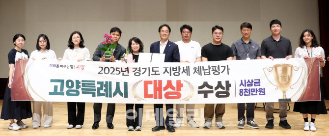 고양시, 빅데이터 체납세금 징수 체계 구축…납부율 '쑥쑥'