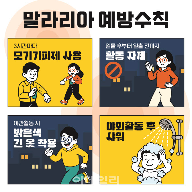 국내 모기서 말라리아 원충 올해 첫 확인…"모기 조심해야"