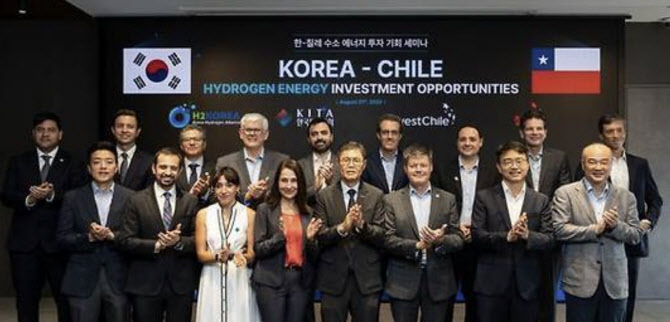 수소연합·무역협회, 칠레와 55조 수소 프로젝트 논의