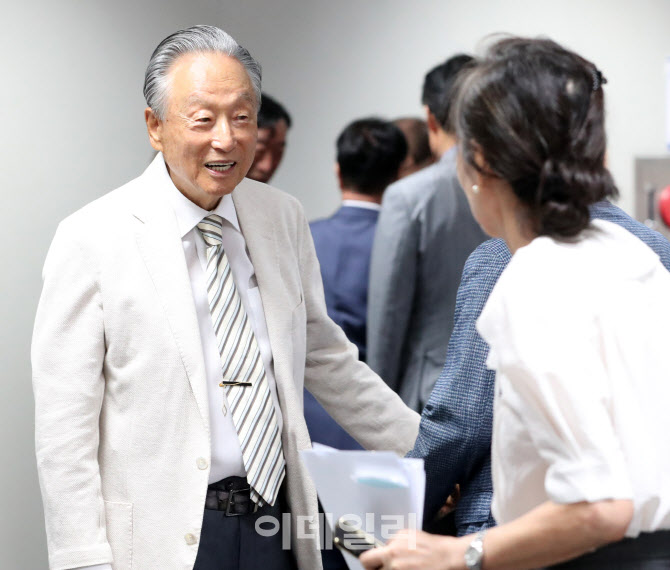 [포토] 대한노인회 참석한 권노갑 고문