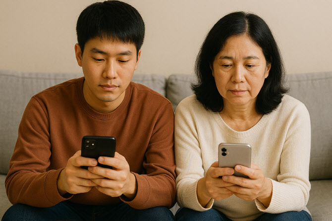 아들이 스토킹 한 직장동료에 "박살 내겠다" 문자한 어머니