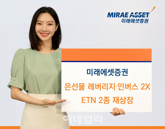 미래에셋증권, 레버리지ㆍ인버스 2X ‘은선물 ETN’ 2종목 재상장