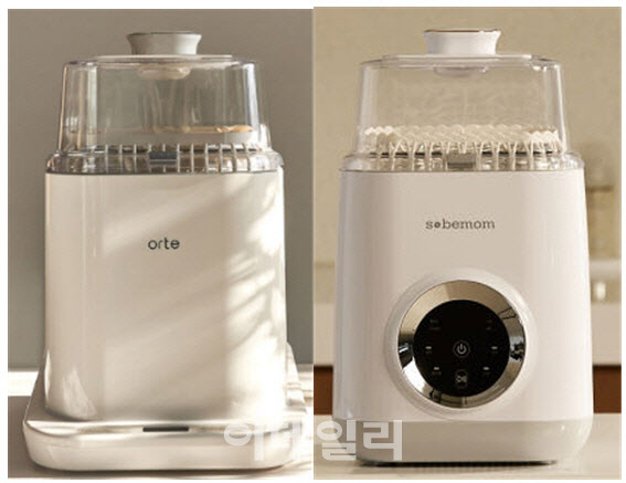 '내부 부품 파손' 오르테·소베맘 젖병세척기, 전량 리콜