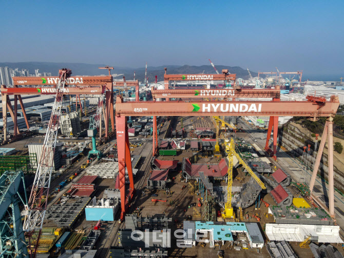 한신평 “HD현대重·미포 합병, 중장기 신용도에 긍정적”