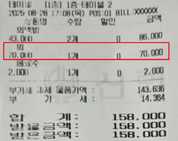 해삼 몇 점에 7만원? “황당”…부산 자갈치 유명 횟집 논란
