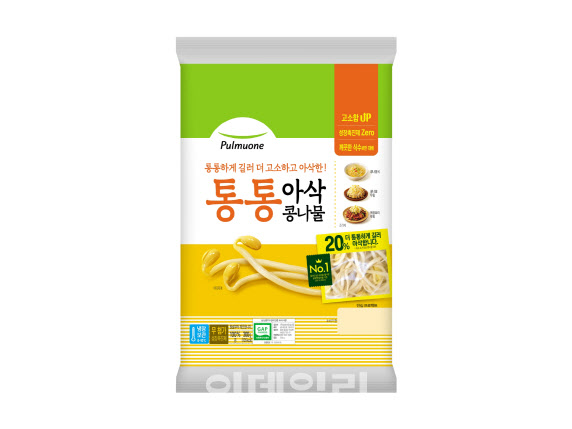 '통통하고 아삭하네'…풀무원,  ‘통통 아삭 콩나물’ 출시