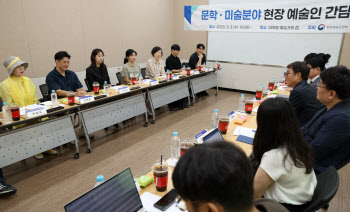 문학·미술현장 찾은 최휘영 “K컬처 시장 300조 달성할 것”