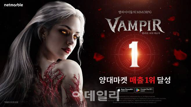 넷마블, MMORPG ‘뱀피르’ 흥행에 4%↑[특징주]