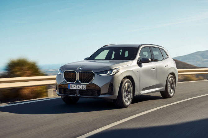 한국타이어, BMW 중형 SAV '뉴 X3' 타이어 3종 공급