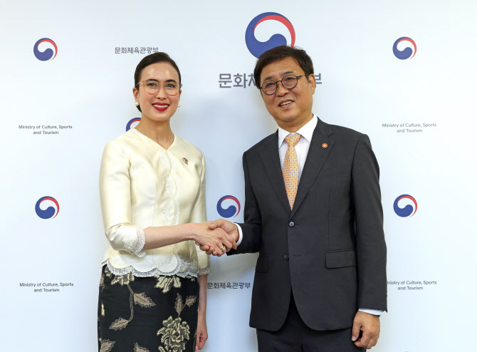 [포토]최휘영 장관, 인도네시아 관광부 장관 면담