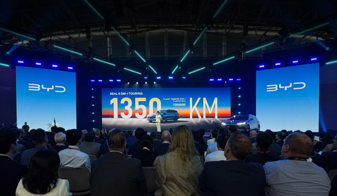 BYD, '돌핀 서프' 헝가리서 제조…유럽 시장 공략[IAA 2025]