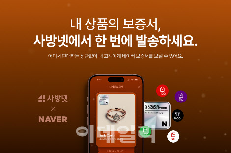 사방넷, 네이버 컬렉션과 제휴…'디지털 보증서' 발급 오픈