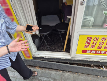 건대 앞 명물 `타로거리` 기습 철거…상인·지자체 갈등 `격화`