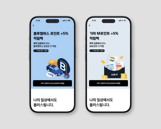 현대카드, 현대차·기아 고객 전용 구독 서비스 출시