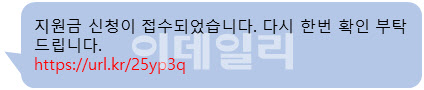“소비쿠폰 문자에 URL 있으면 100% 사기”
