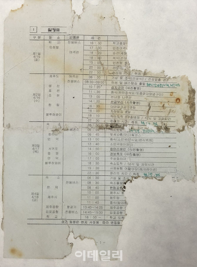세월호 참사 기록·전통 조리서, 세계기록유산 등재 도전