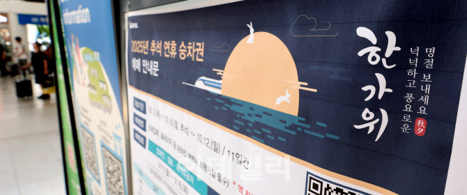 [포토]추석 열차표 예매 시작, 앱과 홈페이지에서만