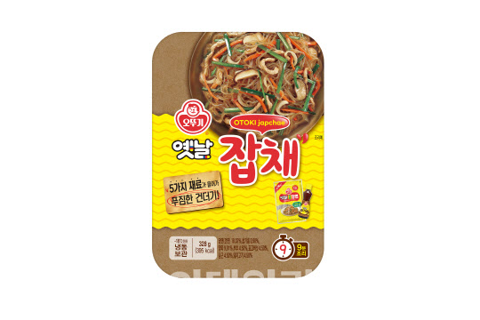 "간편하게 즐긴다"…오뚜기, ‘오뚜기 옛날잡채’ 냉동제품 선봬