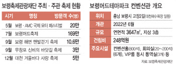 "머드축제부터 스포츠대회까지…보령, 사계절 관광허브로 진화"