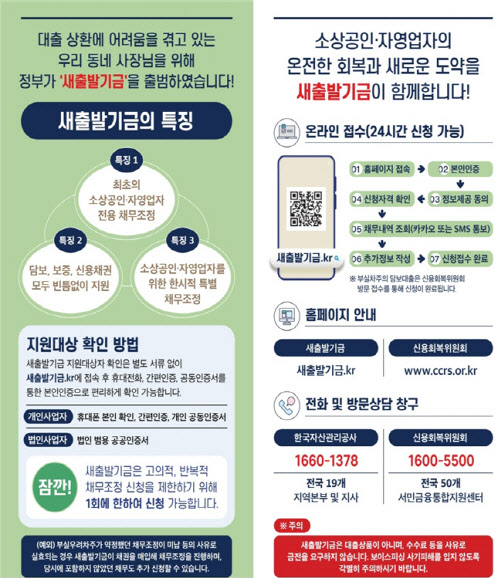 채무조정 더 넓게·더 빨리…새출발기금 22일부터 개선 시행