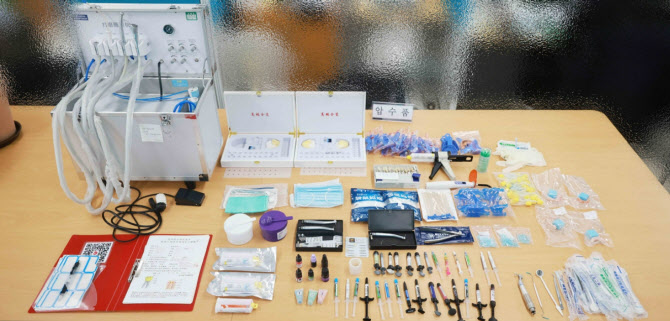 무자격 체류자 상대로…‘불법’ 치과 시술한 중국인들 검거
