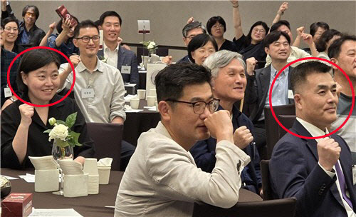한 자리 모인 ‘내부고발자’ 임은정·박정훈…“생존자 만나 반가워”