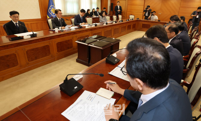 [포토]통신사 및 금융사 해킹사고 관련 긴급현안점검회의