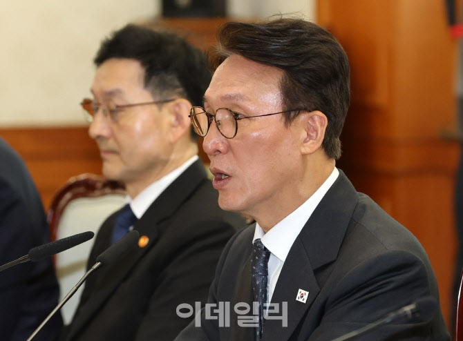 [포토]발언하는 김민석 국무총리