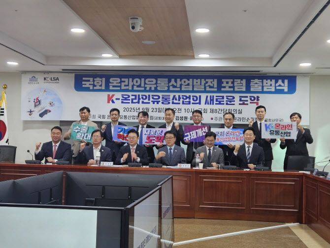 “내수 넘어 글로벌로”…‘K온라인 유통발전’ 싱크탱크 출범