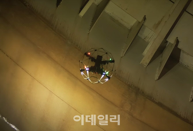 지하 누비는 드론, 성남시 전국 지자체 유일 장관 표창
