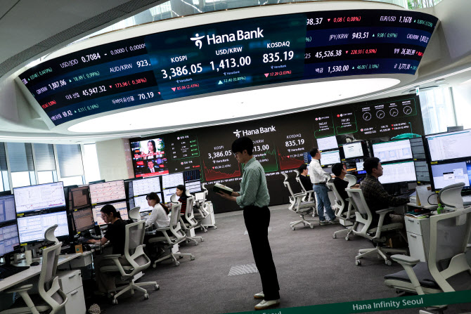 원·달러 환율 1410원대…달러 0.4% 오를 때 원화 1.6%↓