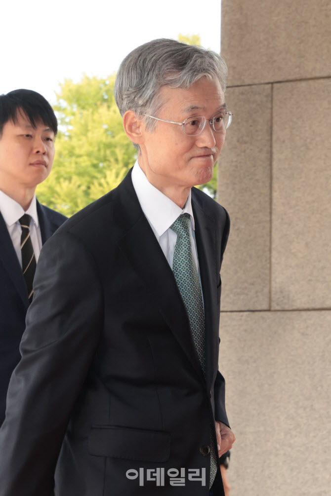 [포토]조희대 대법원장 출근