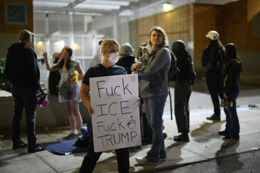 트럼프 ‘포틀랜드’ 군 배치 명령에…오리건주 반발 소송