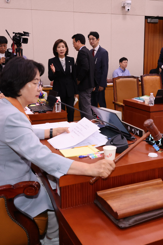 조희대 청문 불출석에…與주도 대법원 현장 국감 의결