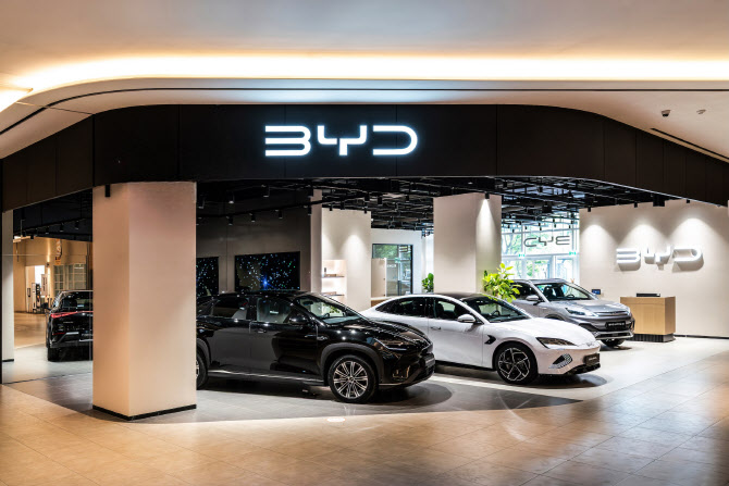 BYD코리아, BYD Auto 스타필드 시티 명지 부산 전시장 오픈